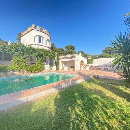 Beautiful Villa With Pool, Barbecue, And Garden Jávea Kültér fotó