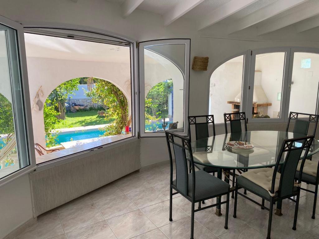 Beautiful Villa With Pool, Barbecue, And Garden Jávea Kültér fotó
